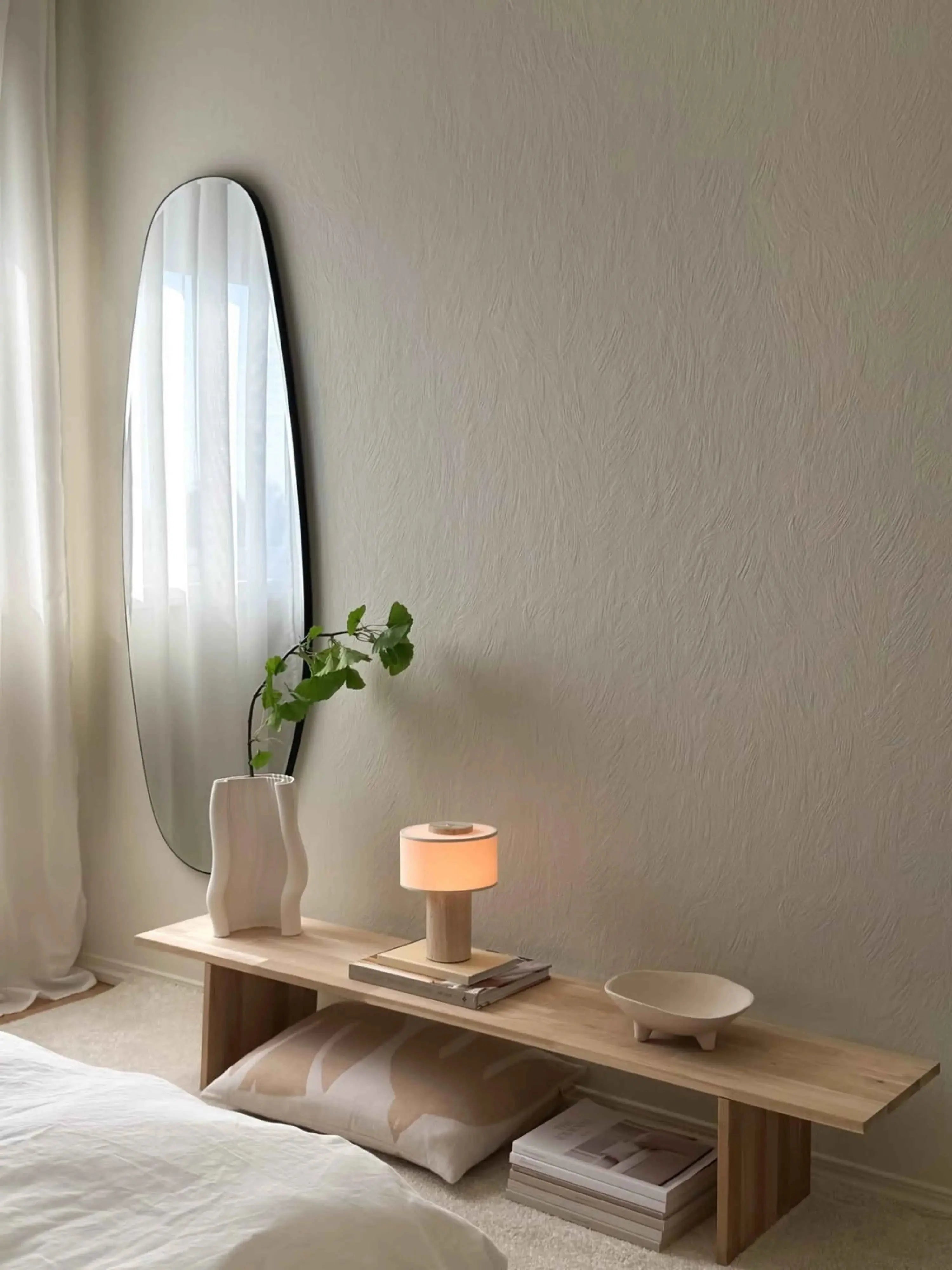 AurÃ­e Portable Lamp | Travertine Blossholm