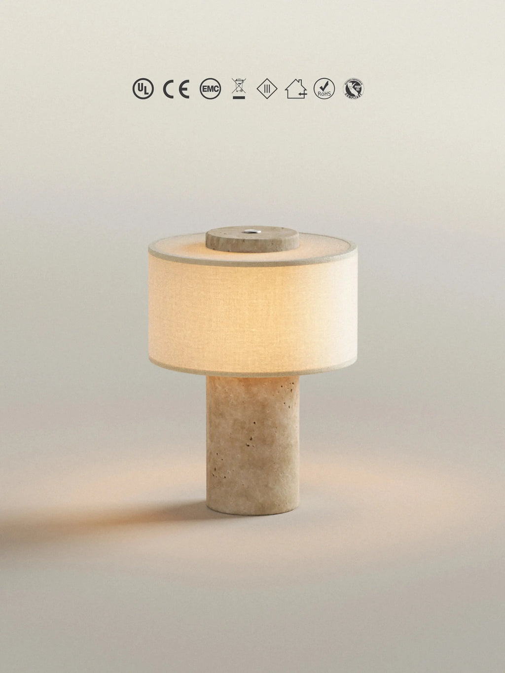 AurÃ­e Portable Lamp | Travertine Blossholm