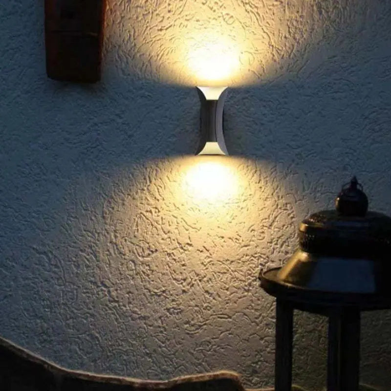 Noxel Curved Outdoor Wall Mounted Led Lamp Noxel