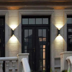 Noxel Curved Outdoor Wall Mounted Led Lamp Noxel