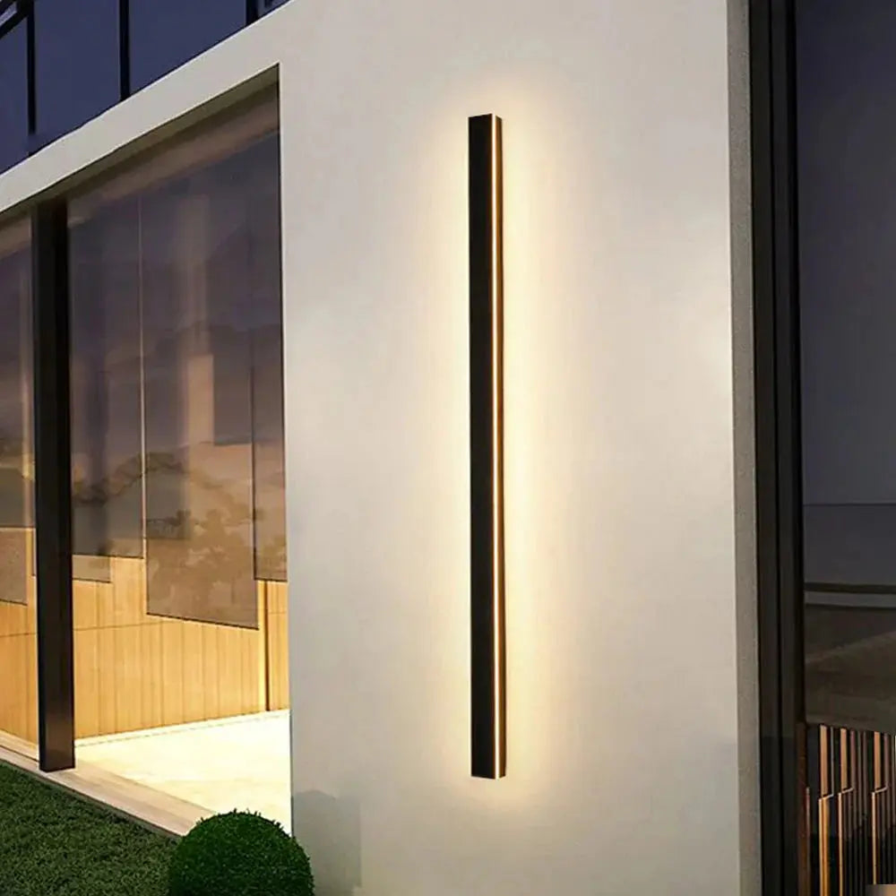 Silex Linear Outdoor Wall Lamp Silex