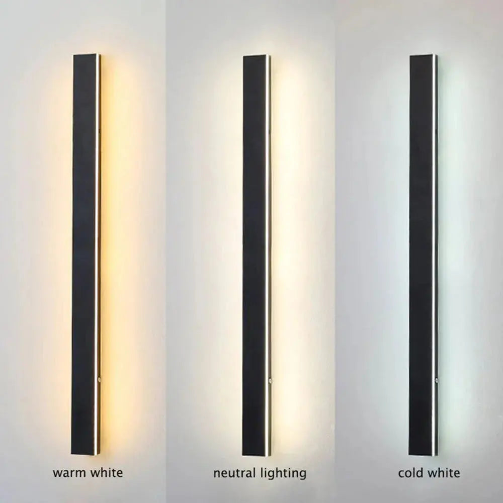 Silex Linear Outdoor Wall Lamp Silex