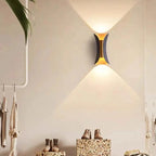 Noxel Curved Outdoor Wall Mounted Led Lamp Noxel