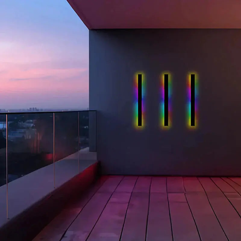 Silex Linear Outdoor Wall Lamp Silex