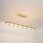 Veon Contemporary Oval Wooden Pendant Light Veon