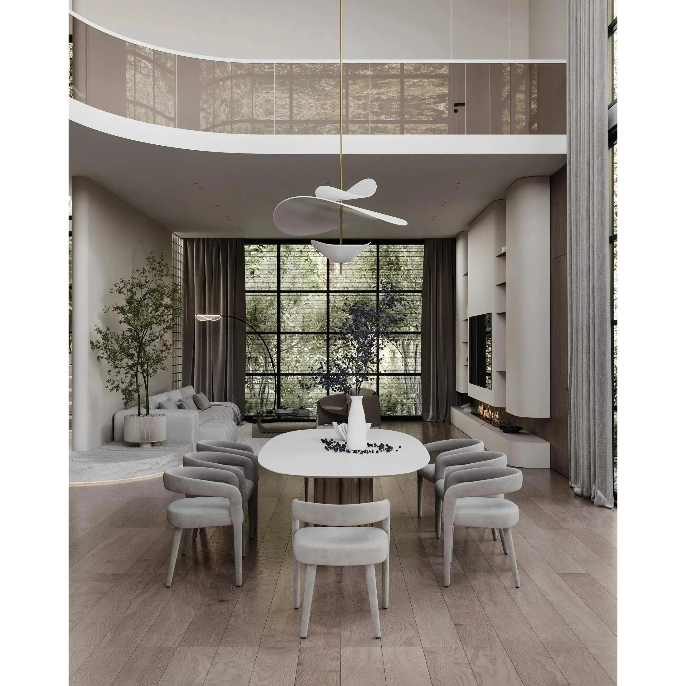 Unorara Nordic Floating Pendant Lamp Radilum