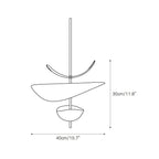 Unorara Nordic Floating Pendant Lamp Radilum