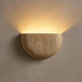 Minimalist Wabi-sabi Stone Wall Lamp TheOrivana