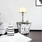 Modern Bauhaus Style Glass Table Lamp TheOrivana