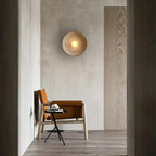 Nordic Creative Retro Round Wall Lamp TheOrivana