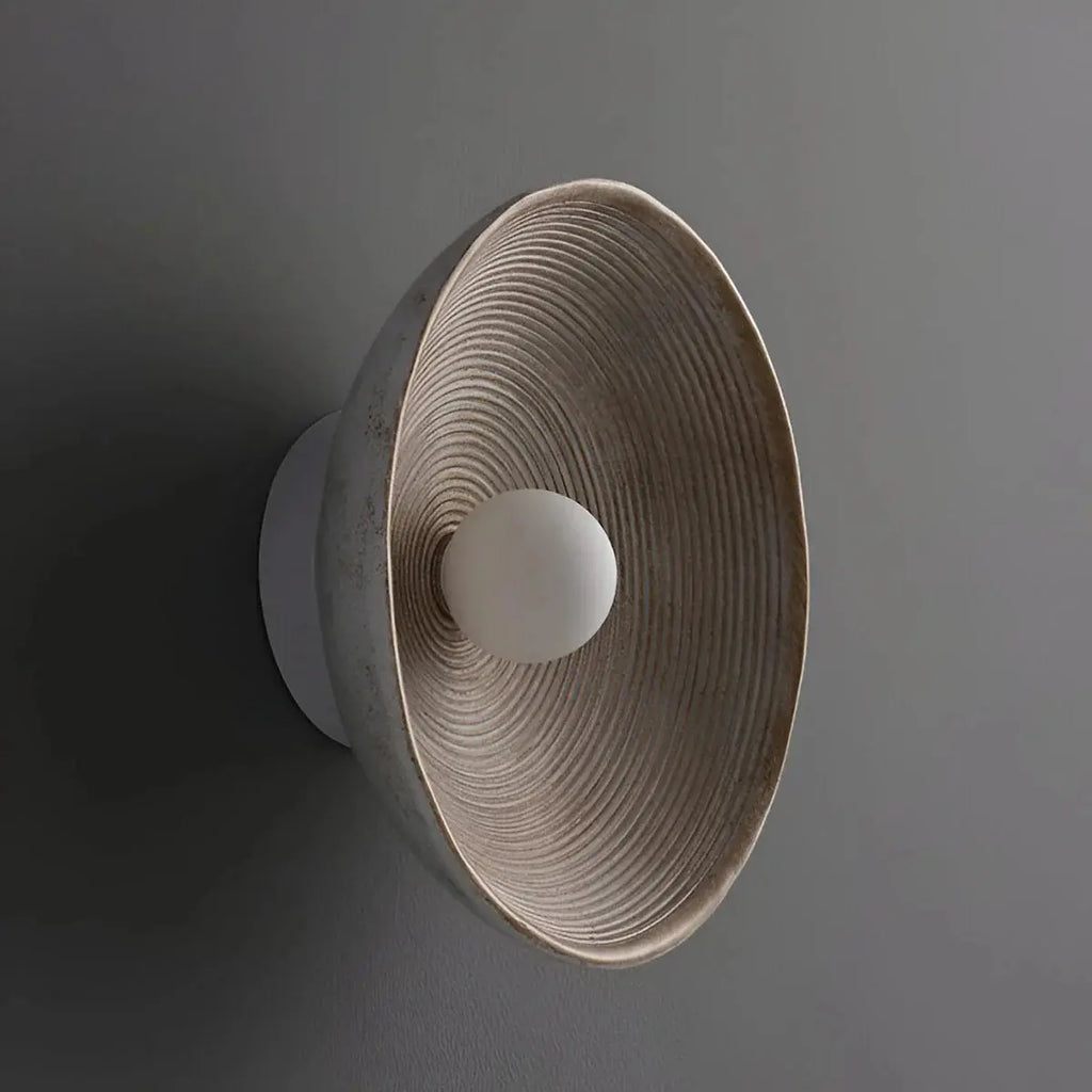 Nordic Creative Retro Round Wall Lamp TheOrivana