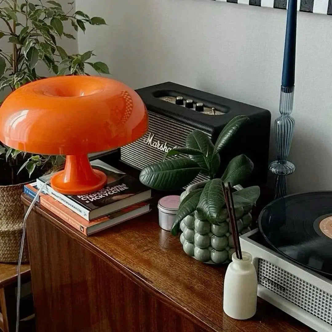Retro Mushroom LED Table Lamp TheOrivana
