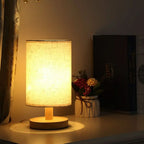 Scandinavian LED Table Lamp â€“ Solid Wood Design TheOrivana